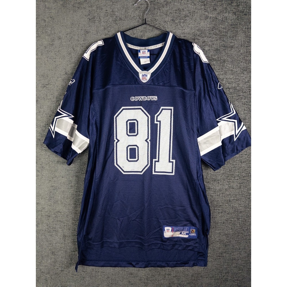 VTG NFL Reebok Dallas Cowboys Jersey #81 Owens Navy Logo Sz M